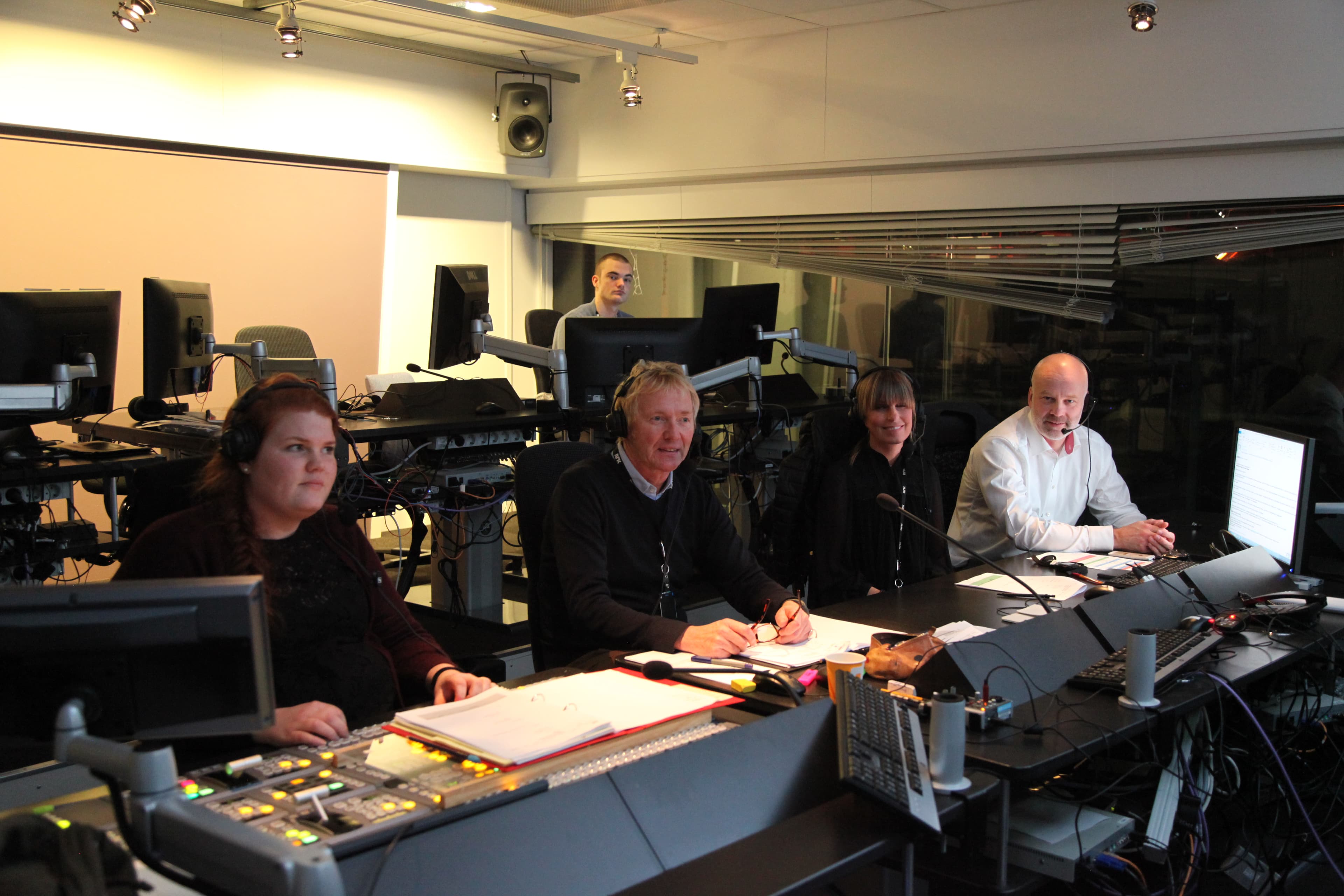 Torstein Vegheim i studio