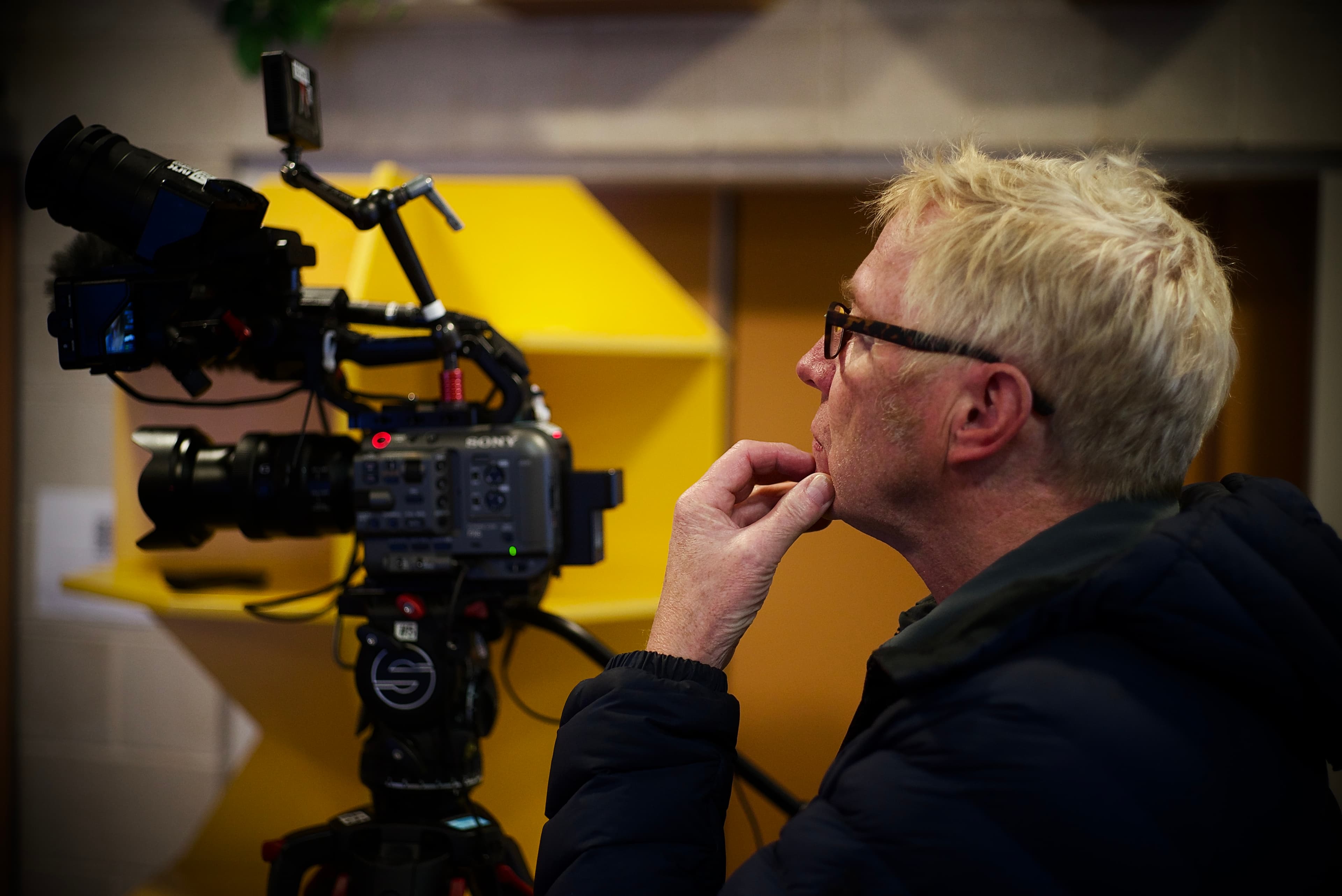 Torstein Vegheim bak kamera